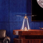 Artemide Boltons LED Table Lamp Lifestyle Sideboard