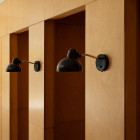 Fritz Hansen Kaiser Idell 6567 Wall Light Black in Pairs