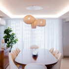 a-emotional light Coral Compo small above dining table