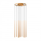 Vibia Slim 0935 LED Suspension - Ochre