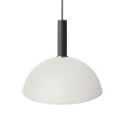 Ferm Living Collect High Socket Pendant Dome Black White