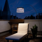 Greige Foscarini Twiggy Grid LED Floor Lamp