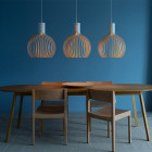 Secto Octo Small 4241 Pendant Light Lifestyle Dining Table