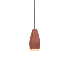 Marset Pleat Box 13 LED Pendant Terracotta Gold