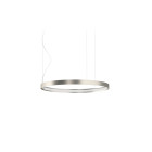 Panzeri Zero Round Horizontal LED Pendant 50 Titanium