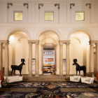 Moooi Horse Floor Lamp in Entrace Hall