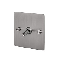 Buster + Punch 1G Toggle Switch Steel