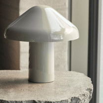 HAY Pao Portable Table Lamp Cool Grey Close Up