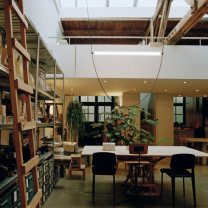 Green Flos Wireline LED Suspension