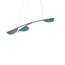 Flos Almendra S3 Y Short LED Pendant Baby Blue