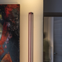 Dark Red Foscarini Chiaroscura LED Floor Lamp