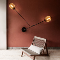 Gubi Satellite Wall  Ceiling Lamp Lifestyle Seating