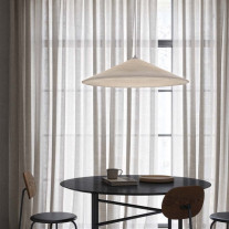 Large Design For The People Hill Pendant Over Dinner Table