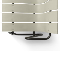 Close Up of Sand Mater Ocean Bench