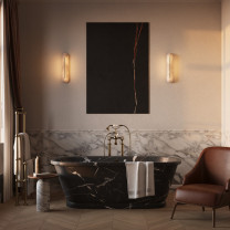 CTO Lighting Hepworth LED Ceiling/Wall Light in Bathroom