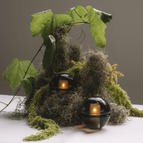 Grey Bocci 14p LED Portable Lamp 