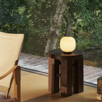 Louis Poulsen VL45 Radiohus LED Portable Lamp Lifestyle Outdoor Seating