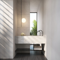 Karman Atmosphere Ceiling Light Lifestyle Bathroom