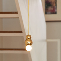 Michael Anastassiades Ball Light Pendant Rod Lifestyle Hallway
