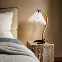 Gubi Timberline Table Lamp on Bedside