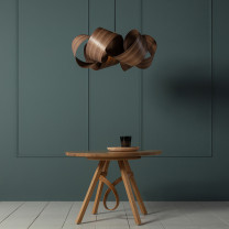 Tom Raffield Drift Pendant Above Table