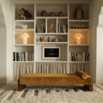 Dusty Deco Paper Table Lamp Lifestyle Lounge