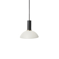 Ferm Living Collect Low Socket Pendant Hoop Black White