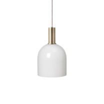 Ferm Living Collect Opal Pendant Bell Brass Low