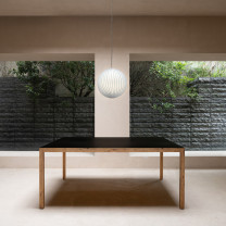 Established & Sons Filigrana Globe Pendant Above Table