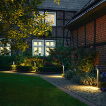 Silver BEGA 77249 LED Bollards