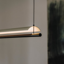 Santa & Cole Lamina 165 LED Pendant Light Lifestyle Close Up