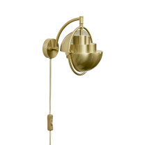 Gubi Multi-Lite Wall Light Brass
