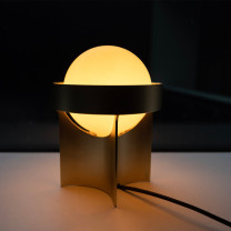 Gold Tala Loop Table Lamp