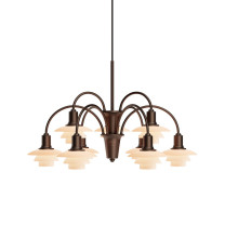 Louis Poulsen PH 1/1 Chandelier Centenary Edition 9 Arm - On