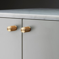 Brass Buster + Punch Furniture Knobs