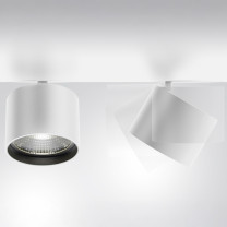 Artemide Hoy 65 LED Semi-Recessed Spotlight In Situ Angle