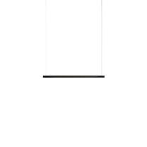 Hollis + Morris Bennington LED Horizontal Pendant - 4ft, Black Oak