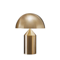 Oluce Atollo Table Lamp Medium Gold