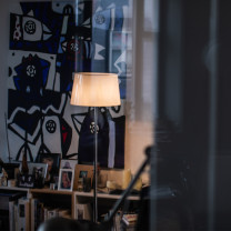 White / Aluminium Foscarini Lumiere XXL Floor Lamp