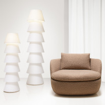 Moooi Set Up Shades Floor Lamp - Beside Sofa