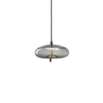 Brokis Knot Pendant Disco Smoke Grey