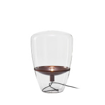 Brokis Balloons Table / Floor Lamp Medium Transparent Rose Gold