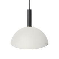 Ferm Living Collect High Socket Pendant Dome Black White