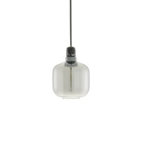 Normann Copenhagen Amp Pendant - Small, Smoke/Brass