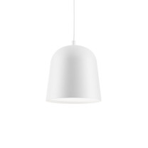 Zero Convex Pendant Light Large White