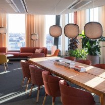 Zero Haze Pendant Light Lifestyle Workspace