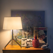 Aluminium / White Foscarini Lumiere XXL Table Lamp