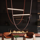 Green Flos Wireline LED Suspension