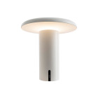 Artemide Takku LED Portable Table Lamp White