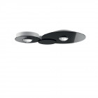 Lodes Bugia LED Ceiling Light - Double, Black